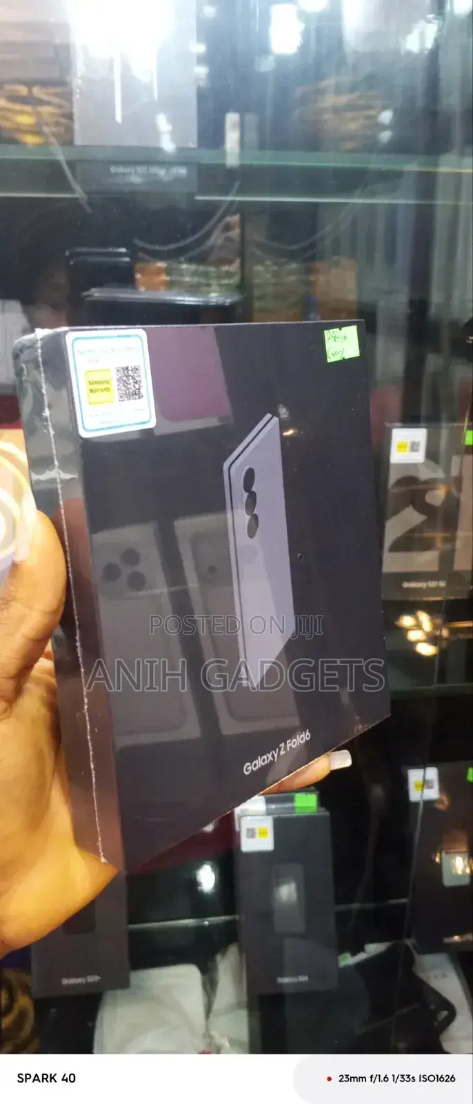 New Samsung Galaxy Z Fold6 256 GB Gray
