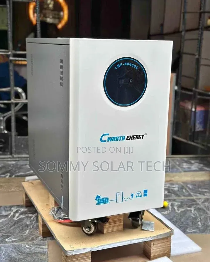20kwh Cworth Energy 51.2v Lithium Battery 400ah