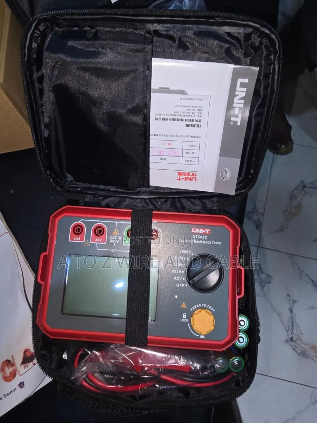 T-mega Digital Earth Tester | Accurate Ground Resistance Tester