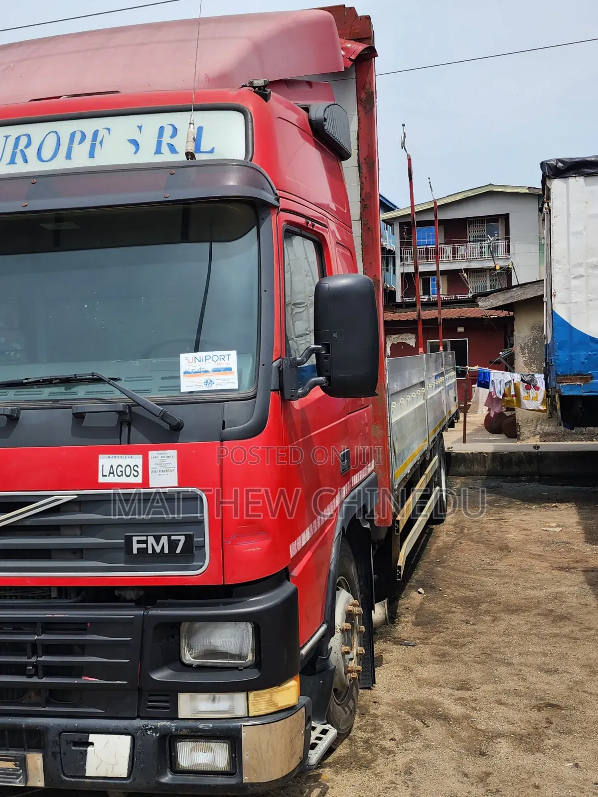Foreign Used Volvo Fm7 Rigid Truck