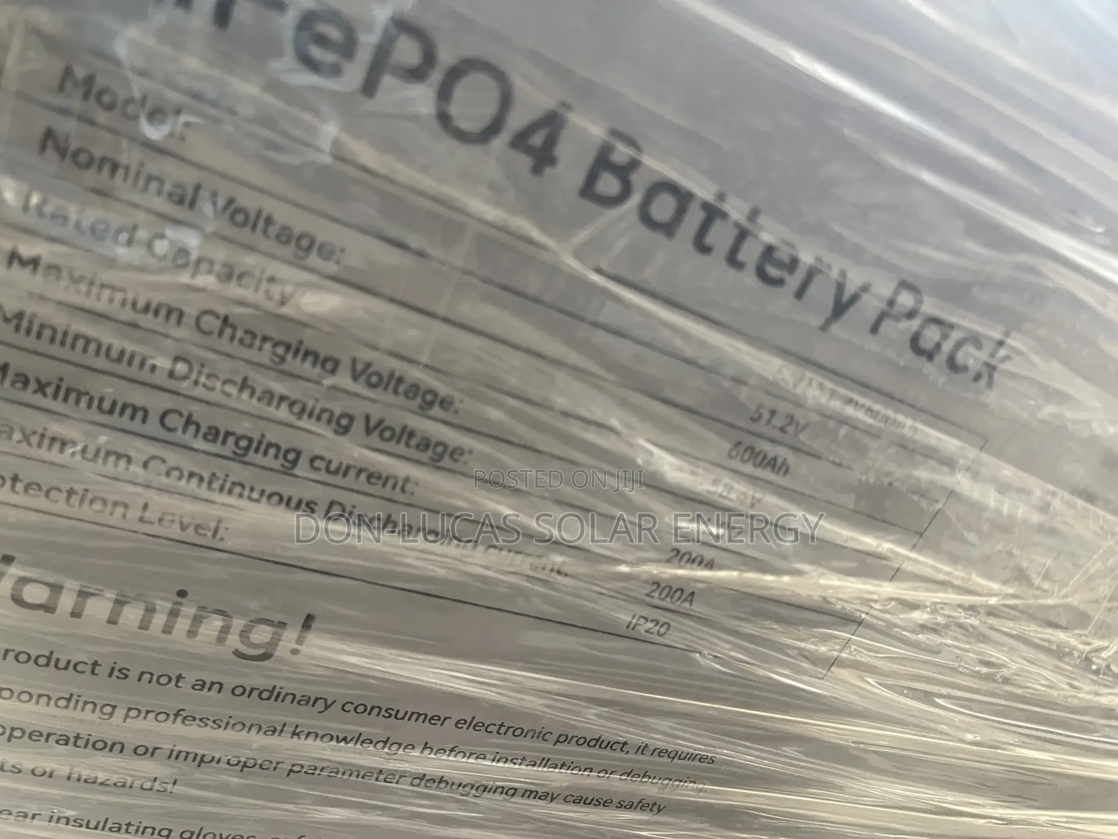 30.72kwh Soonest Lithium Battery
