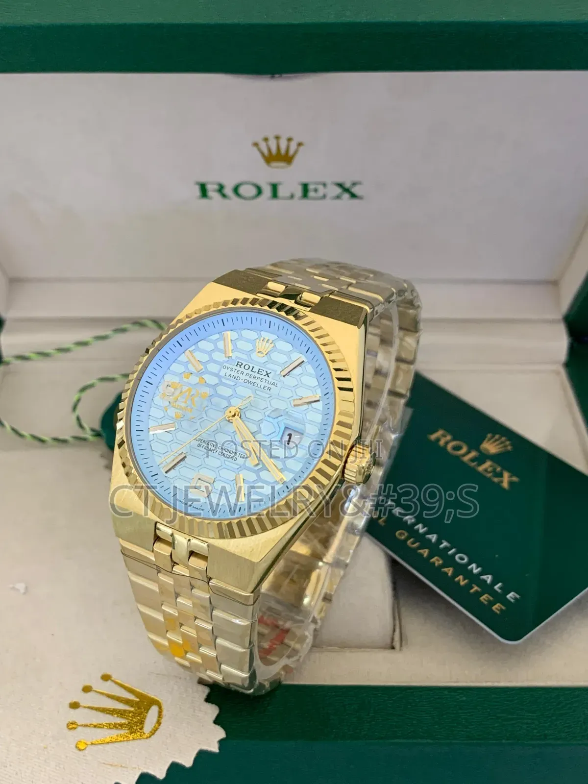 Rolex Land-Dweller Pure Quality Stainless Steel Comes in Fully Boxed