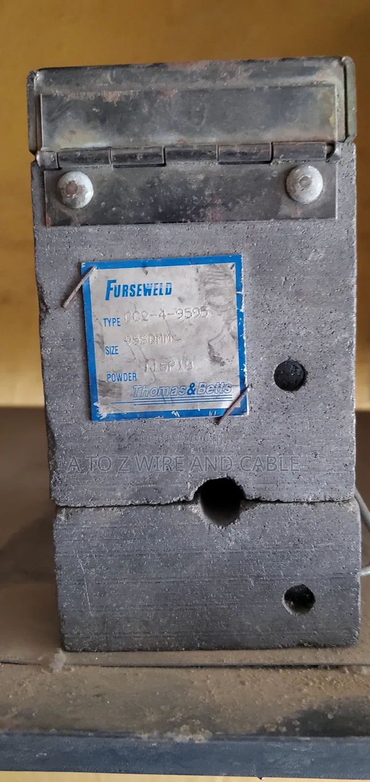 T-Type 70mm Earth Mold | Exothermic Welding Mold for Earthing