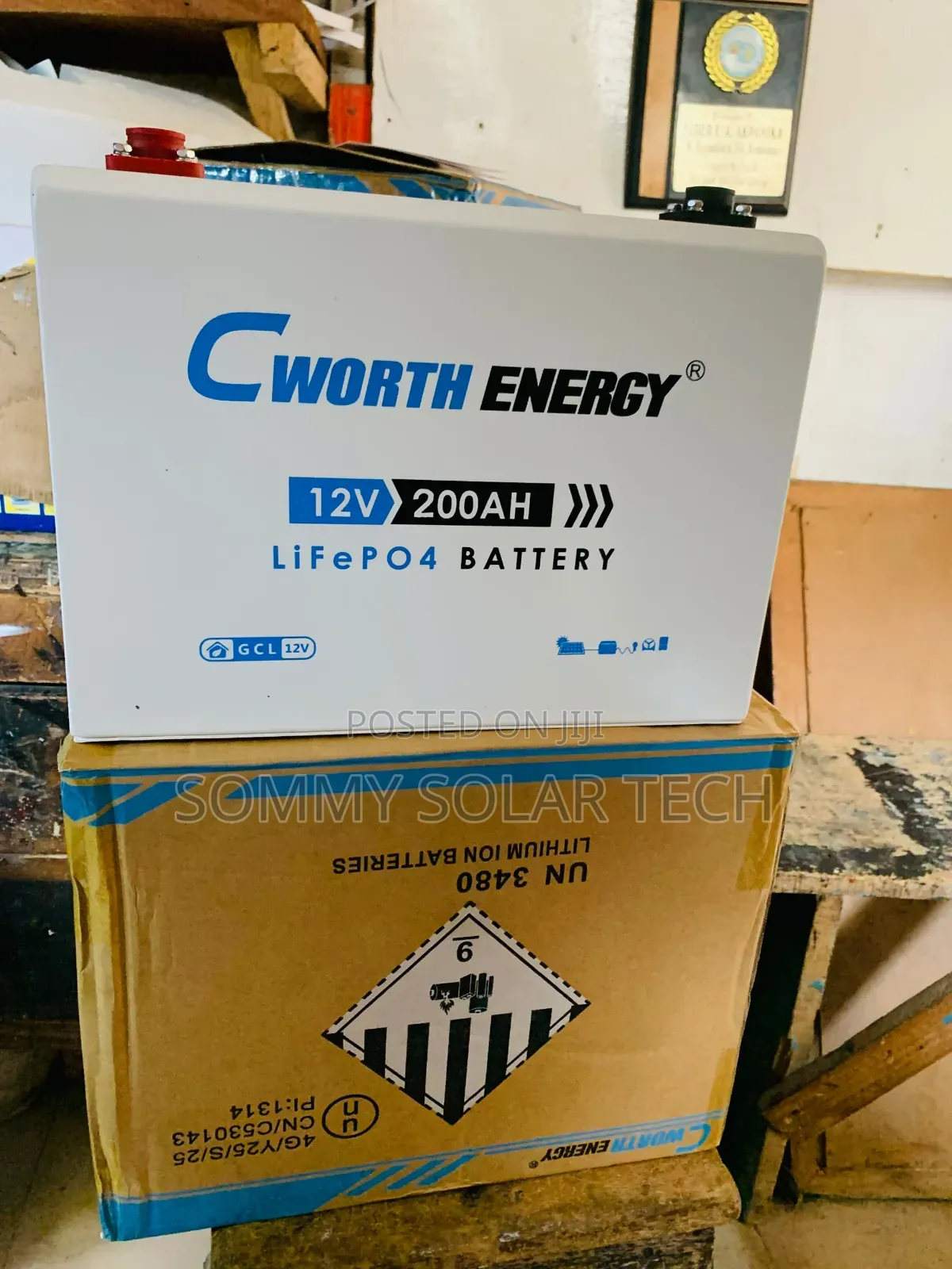 Cworth Energy 12v 200ah Deep Cycle Lithium Battery