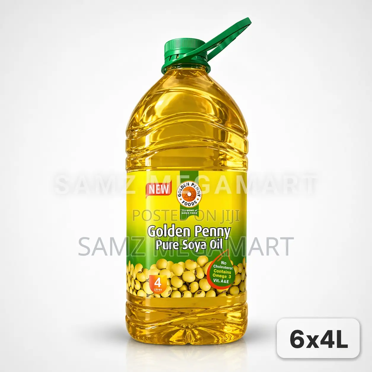 Golden Penny Pure Soya Oil 6x4l