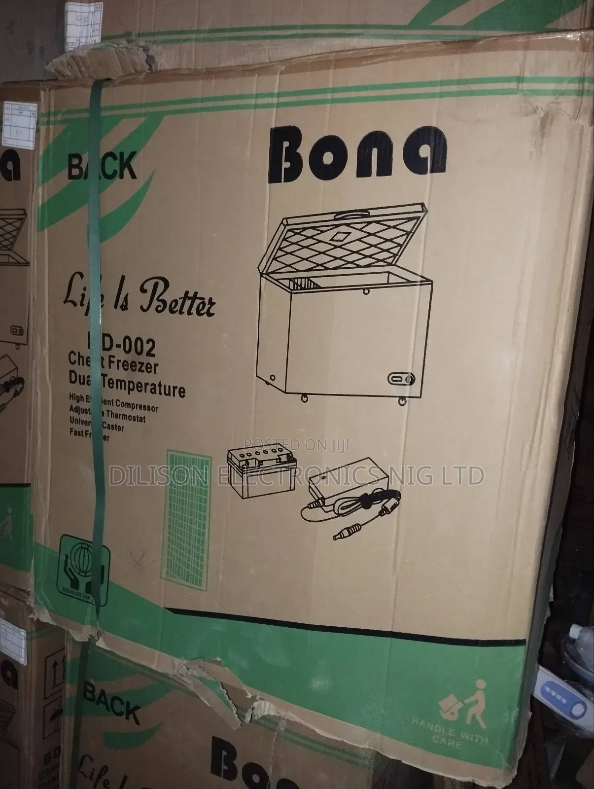 Solar Bona Freezer 168l