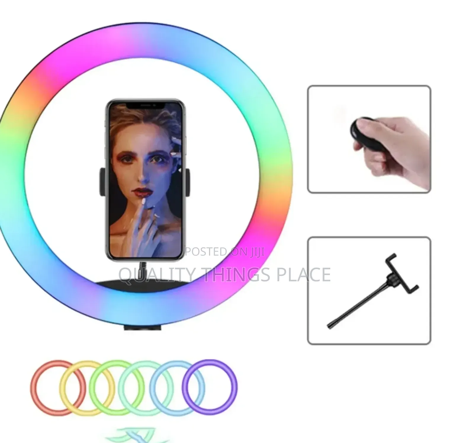 13 Inch Rgb Ringlight With Tripod