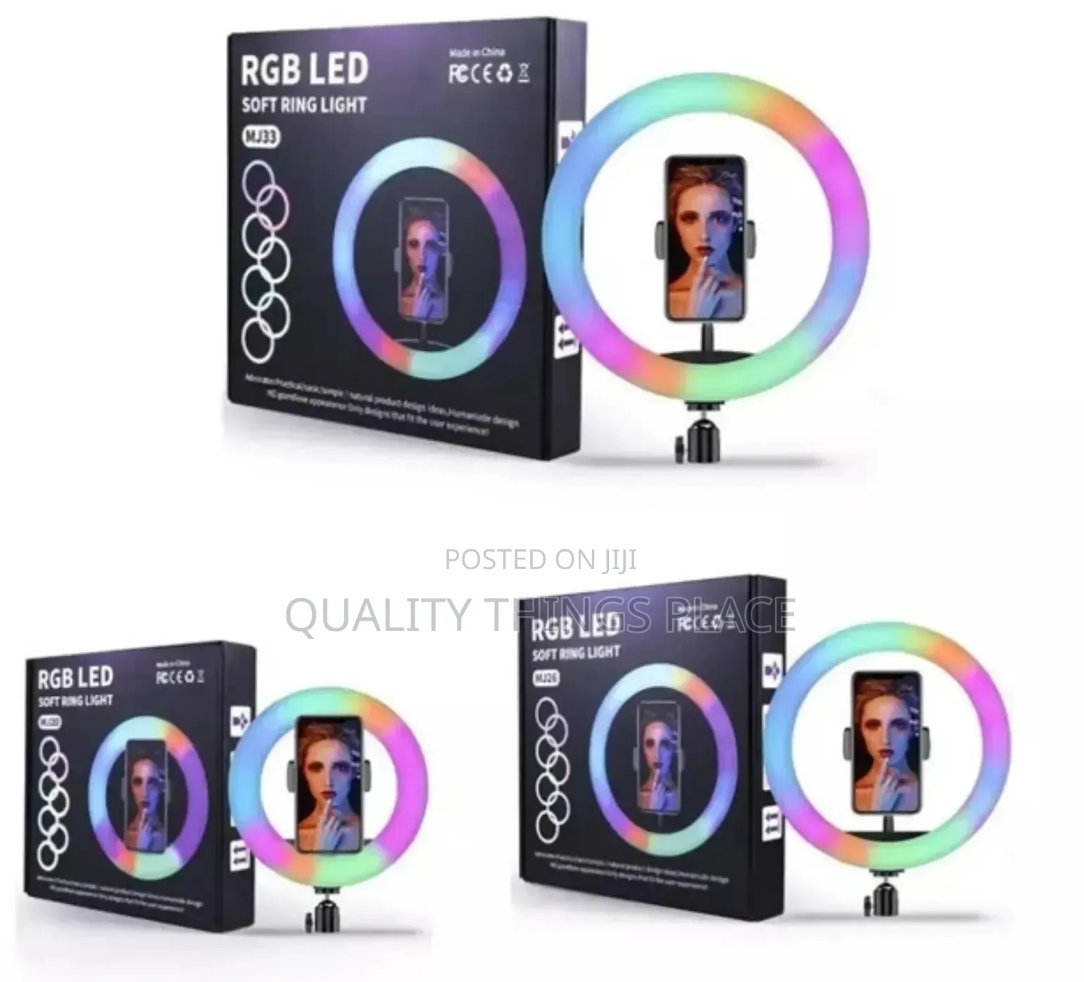 13 Inch Rgb Ringlight With Tripod