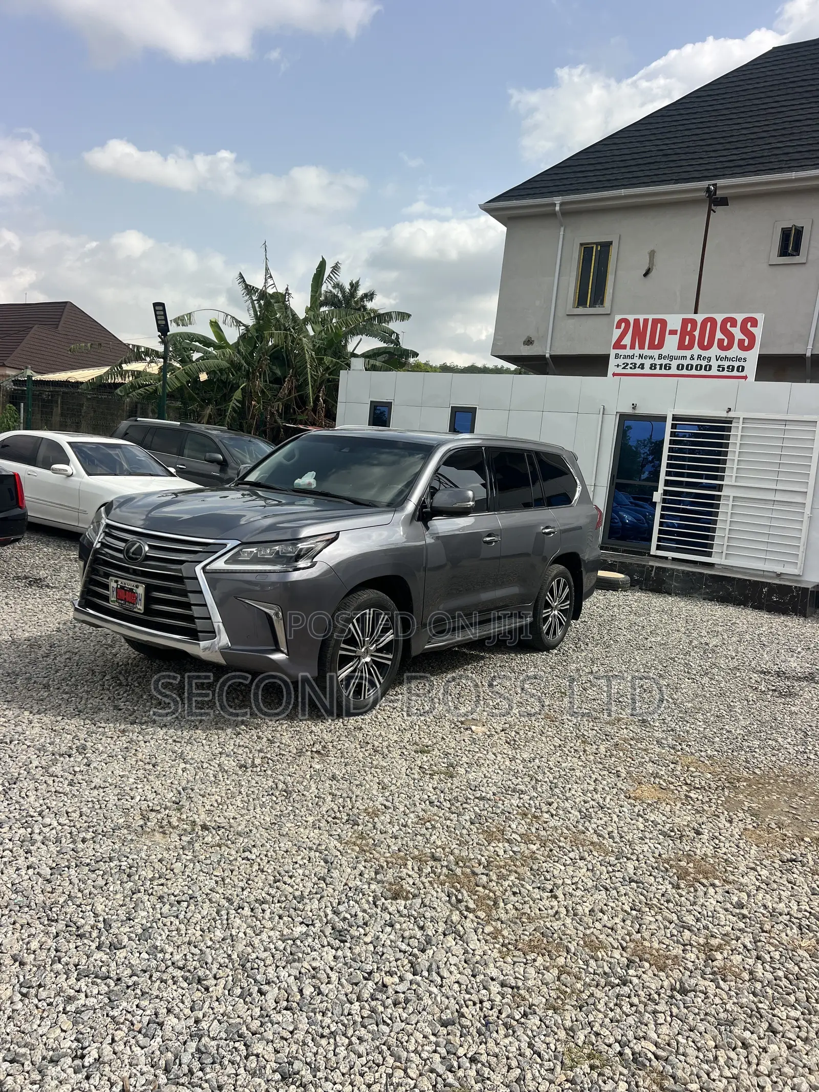 Lexus LX 570 (5 seats) AWD 2019 Gray