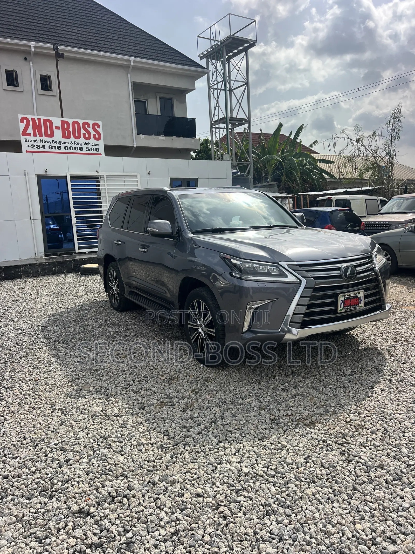 Lexus LX 570 (5 seats) AWD 2019 Gray