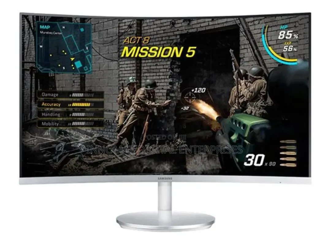 Samsung 27-Inch Curved Full Hd (1080p) Frameless Led Hdmi Monitor