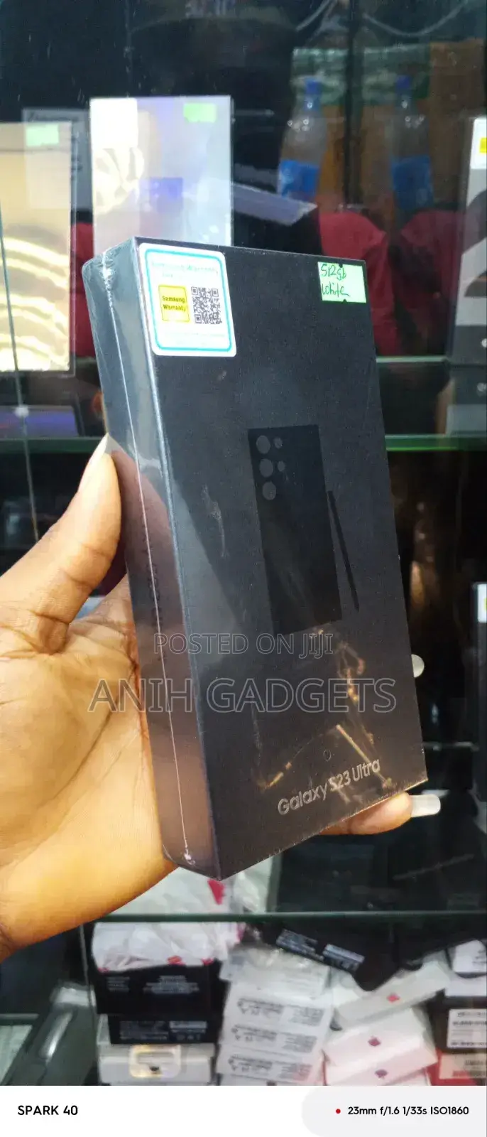 New Samsung Galaxy S23 Ultra 512 GB Black