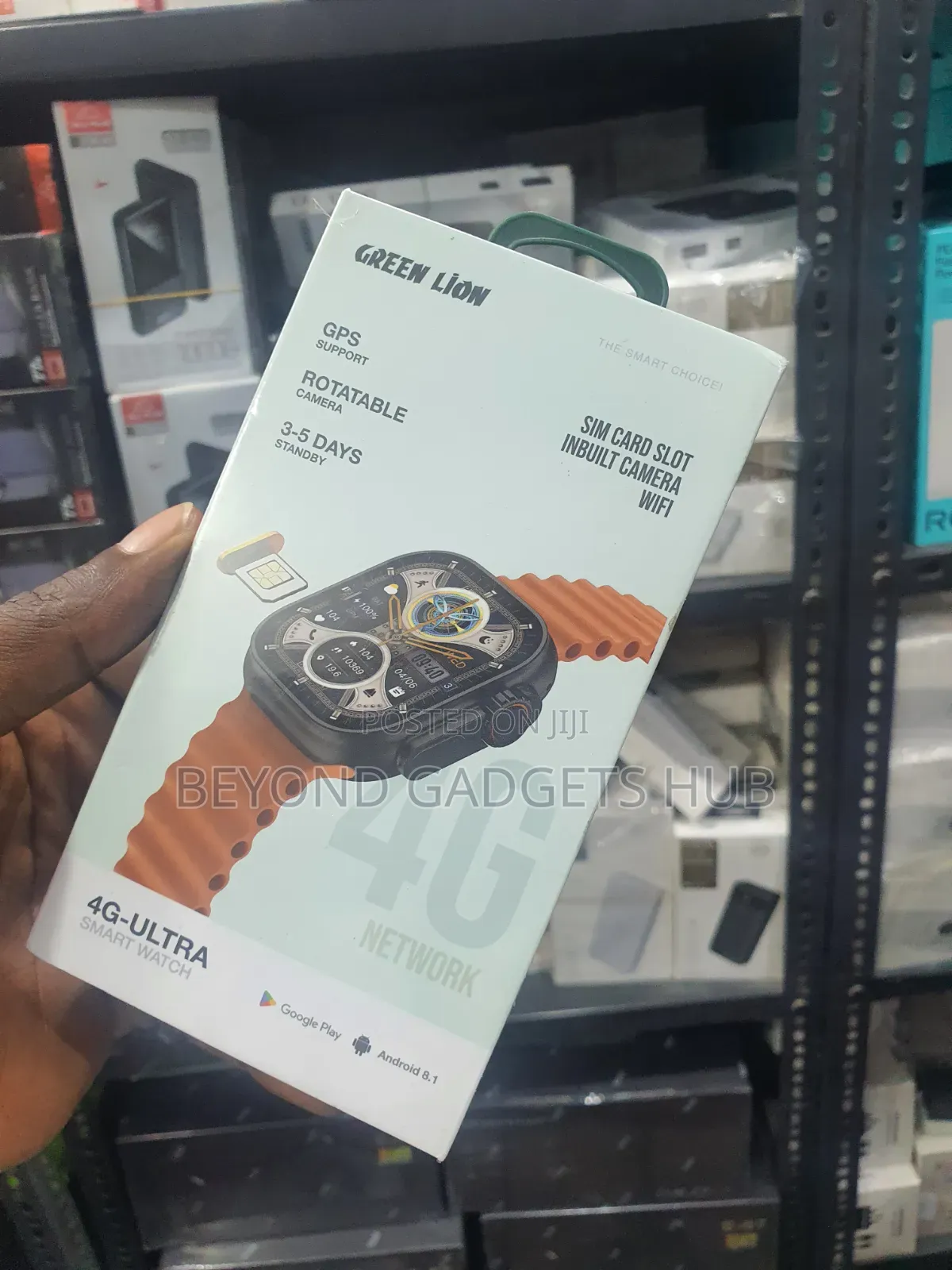 Green Lion 4g Sim Card Ultra Smart Watch