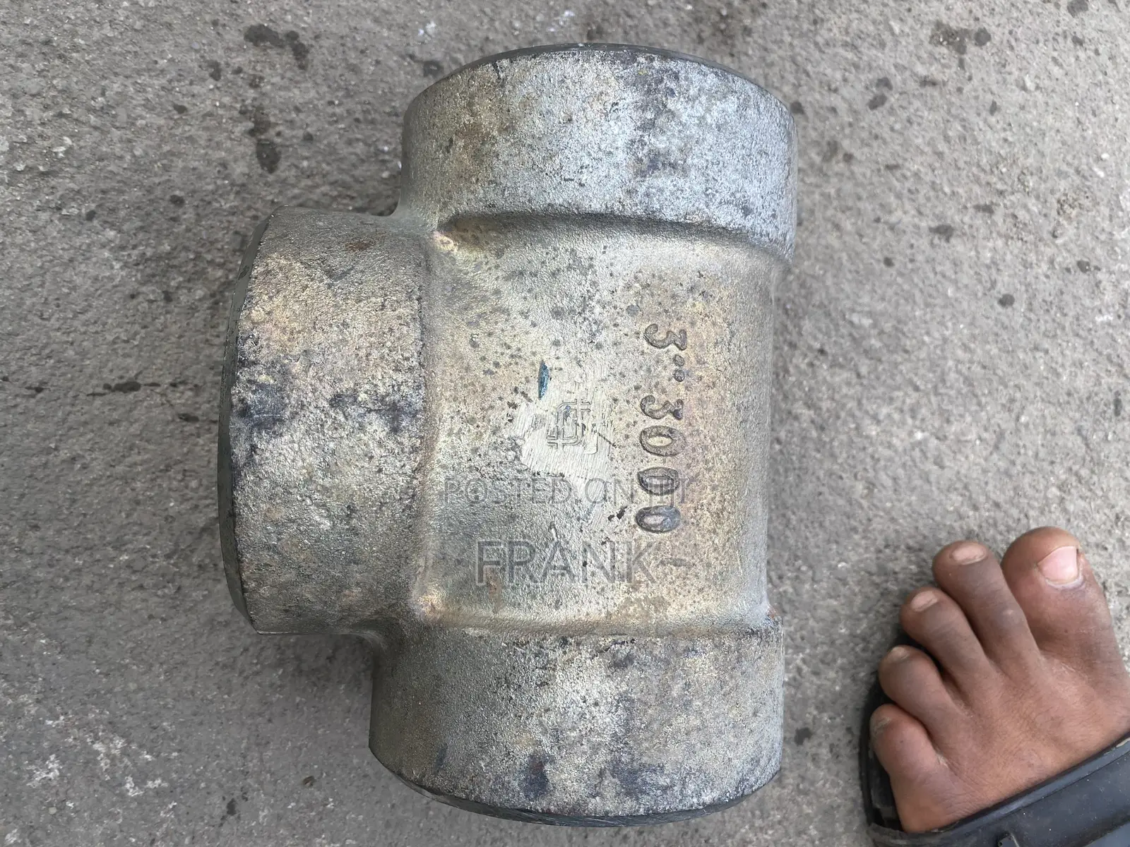 High Pressure Threaded Tee 3”