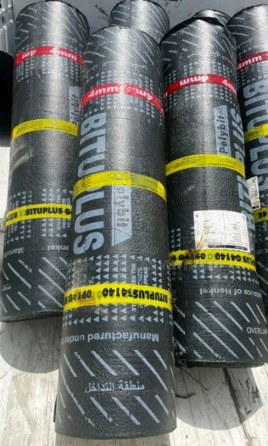 5mm Bituplus G 4140 Mineral Surfaced Bituminous Waterproofing Membrane