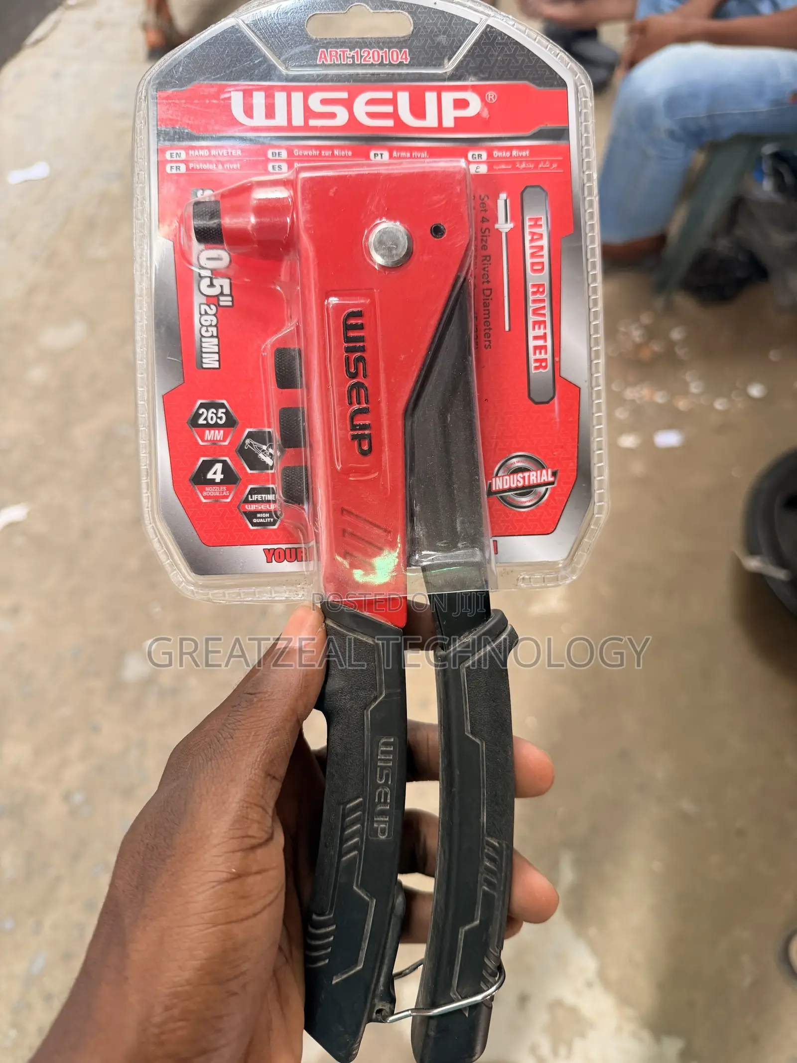 Hand Riveter Wise Up