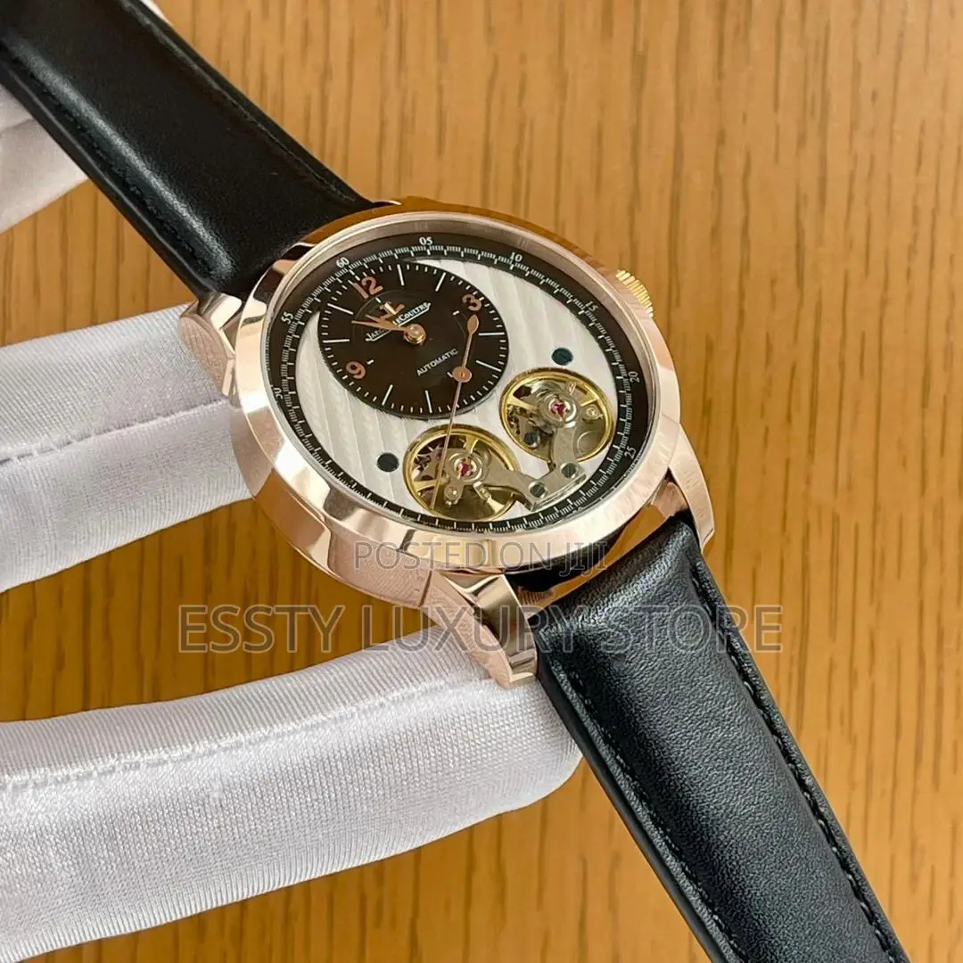High Quality Luxury Jaeger Lecoultre Leather Wristwatch