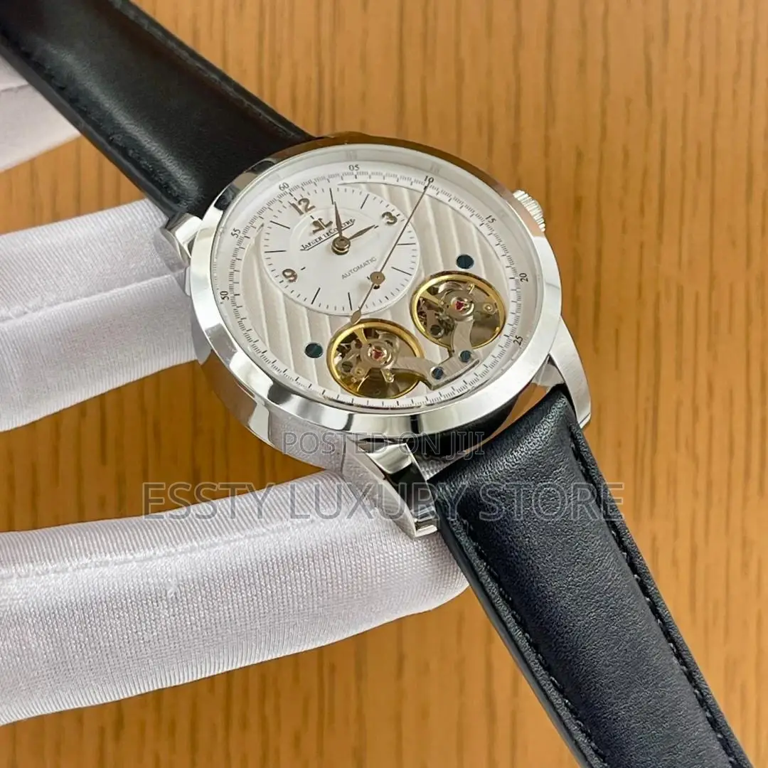 High Quality Luxury Jaeger Lecoultre Leather Wristwatch