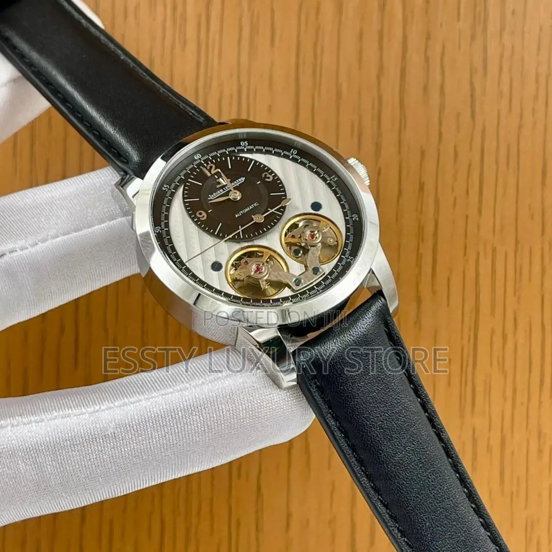 High Quality Luxury Jaeger Lecoultre Leather Wristwatch