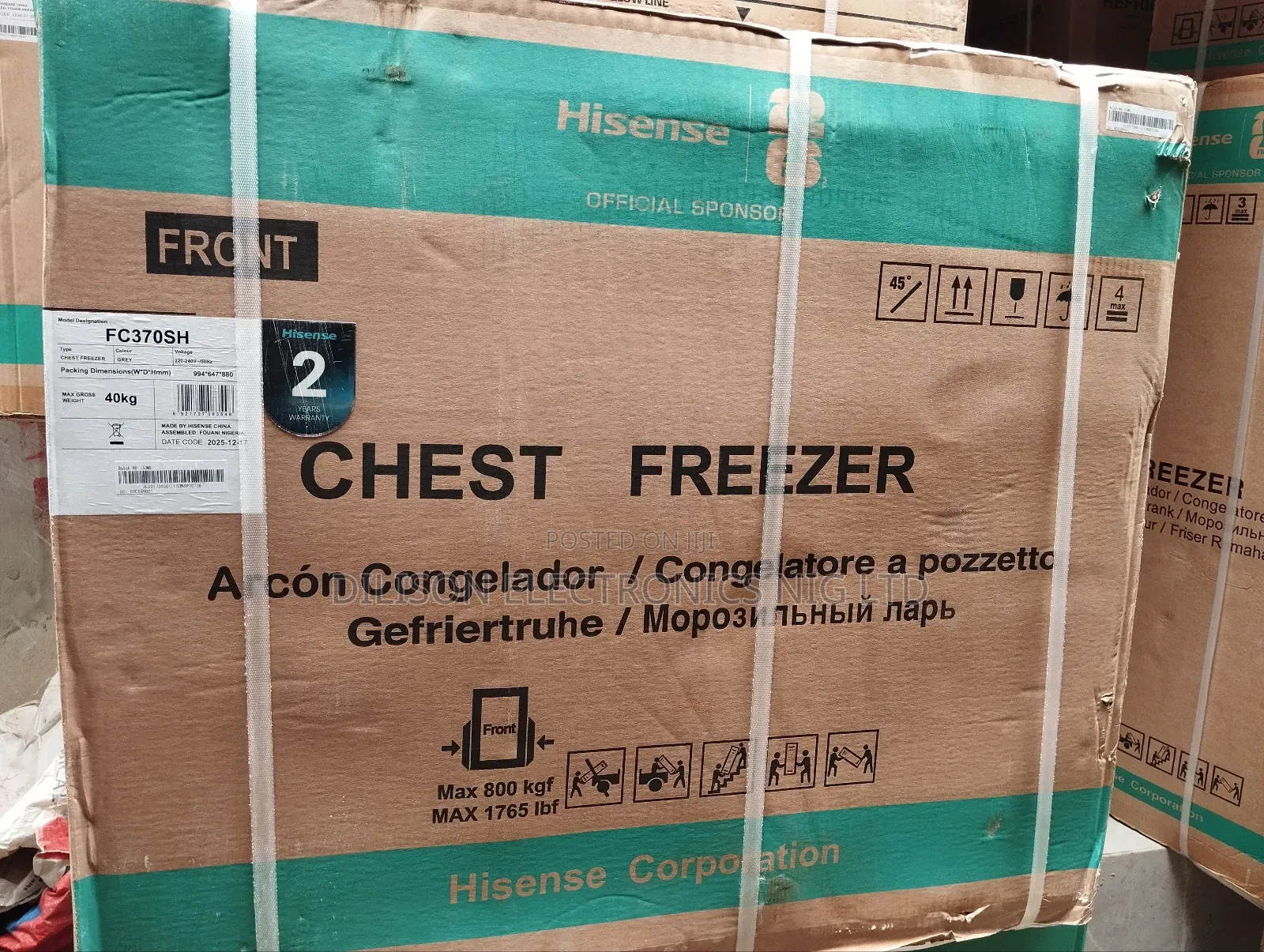 Hisense Chest Freezer 217litre Energy Saving
