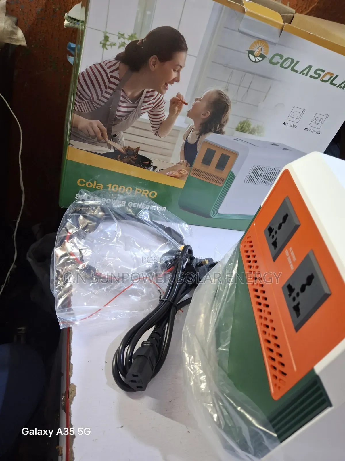 2000w Cola-Solar Generator