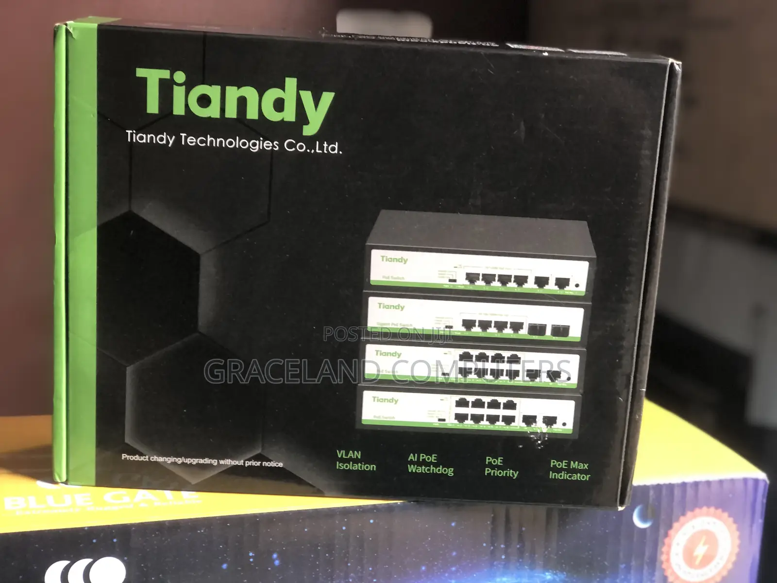 Tiandy 4 Ports Poe Switch Tc-P3s06