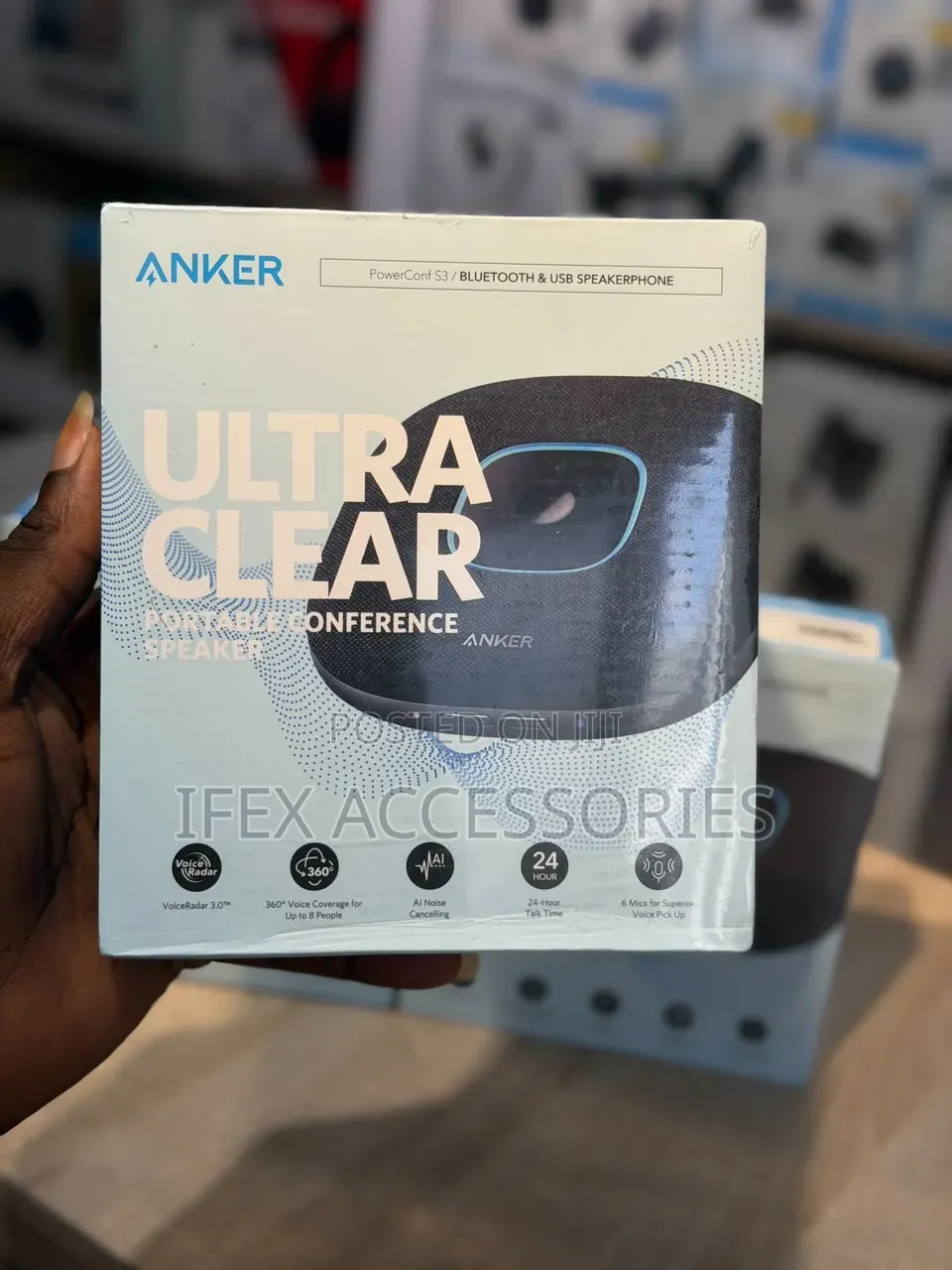 Anker Ultra Clear Portable Conference Speaker