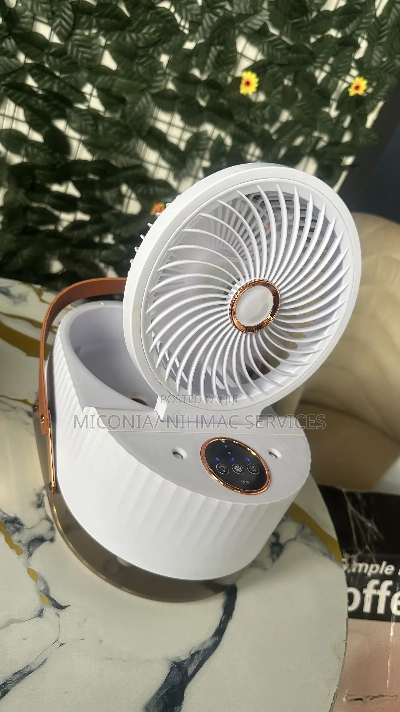 Dual Spray Humidification Fan – Rechargeable