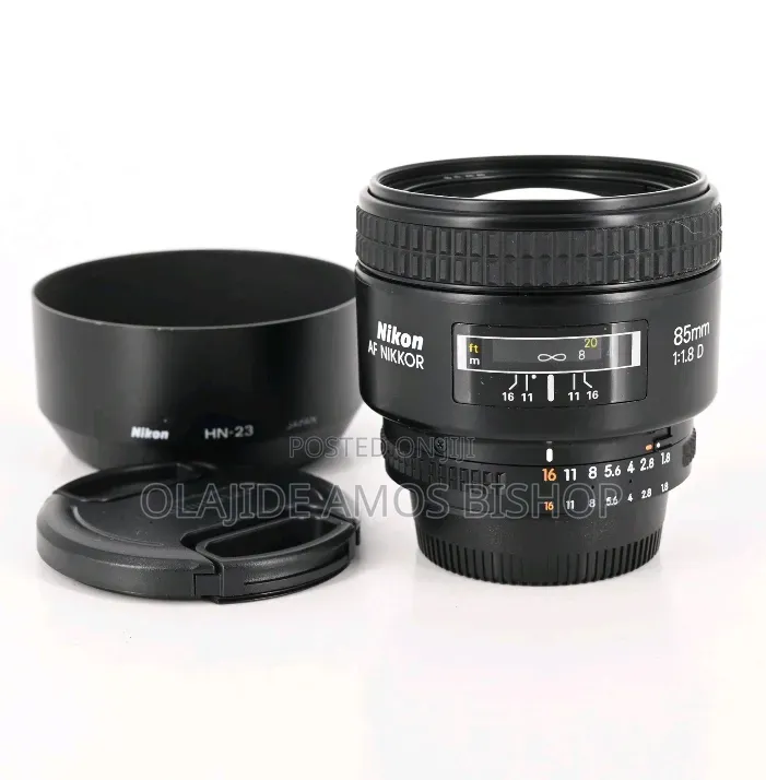 Fresh Nikon 85mm F1.8 D Lens