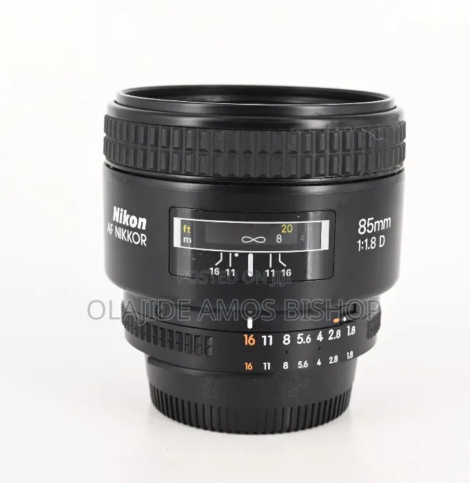 Fresh Nikon 85mm F1.8 D Lens