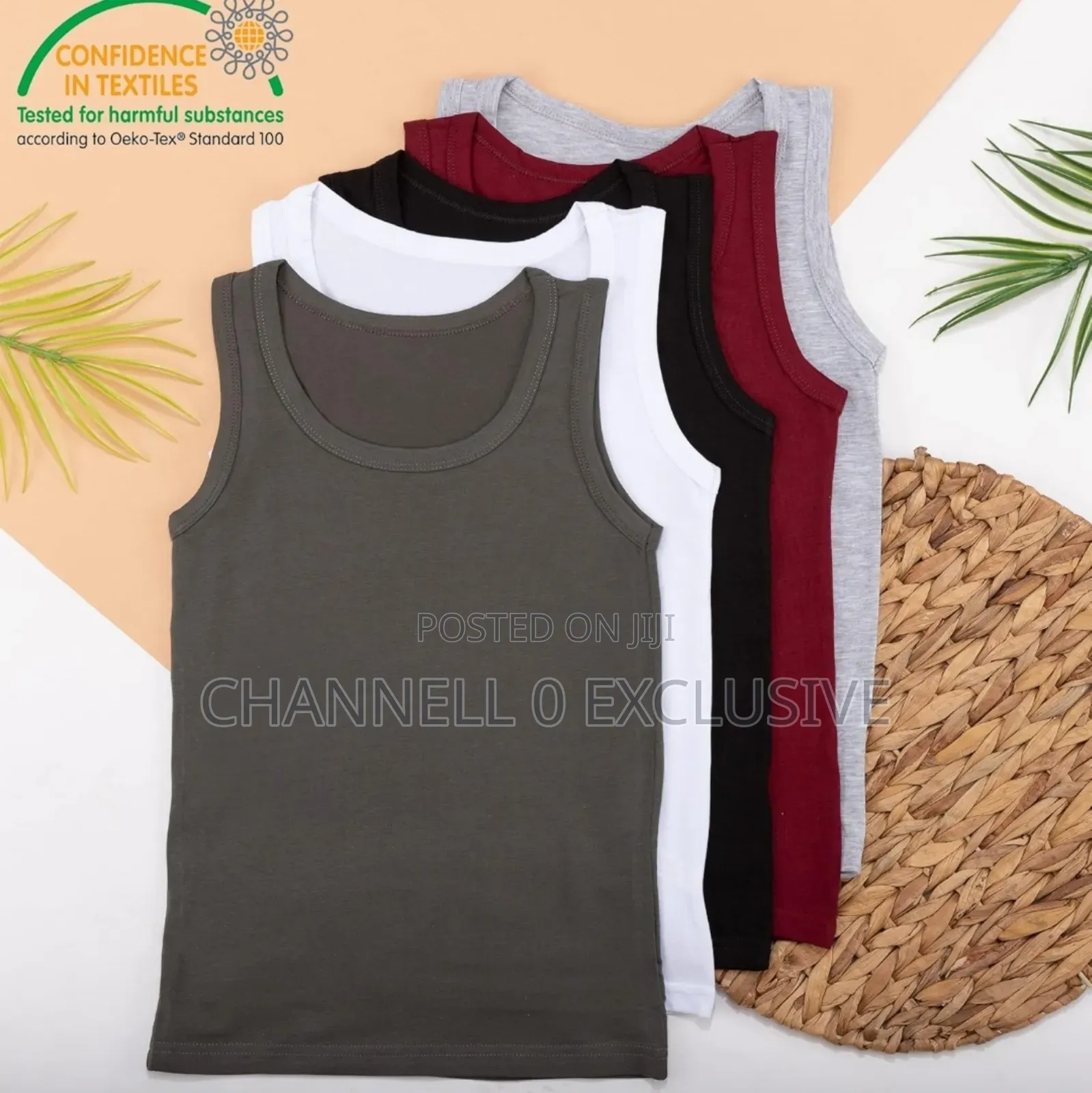 Brand New Boys Plain Singlet