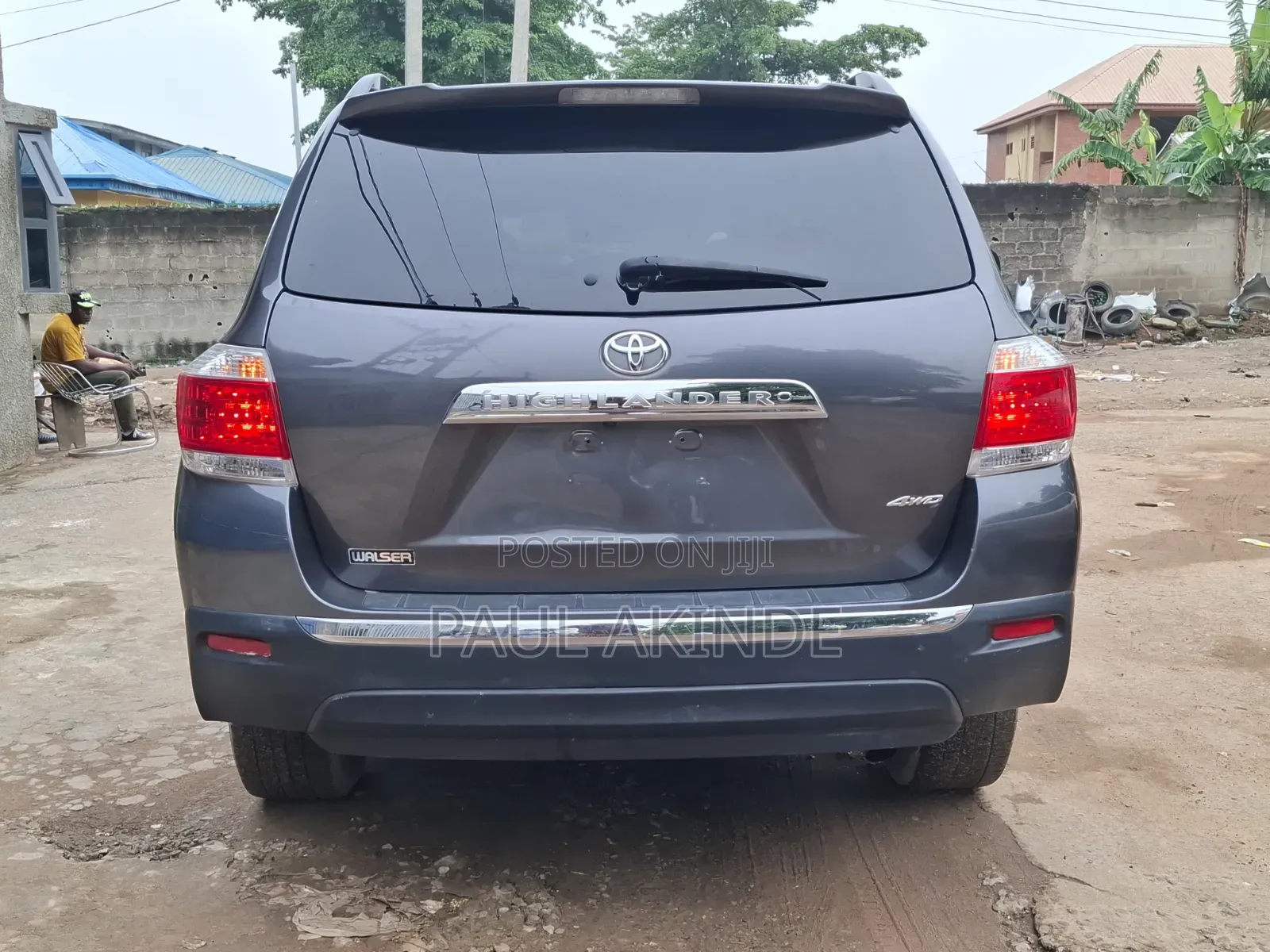 Toyota Highlander Limited 3.5L 2WD 2013 Gray