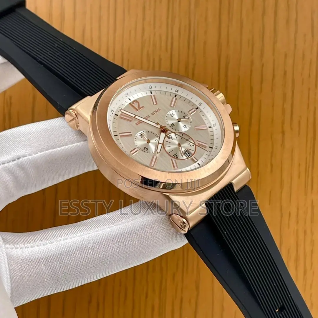 Original Quality Luxury Automatic Michael Kora Rubber Wristwatch