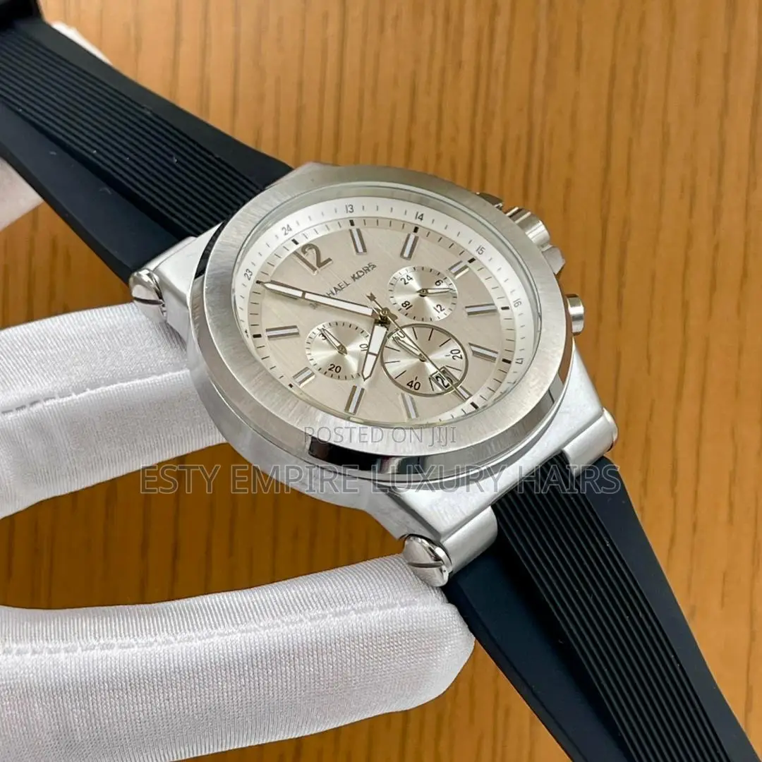 High Quality Luxury Michael Kora Rubber Wristwatch