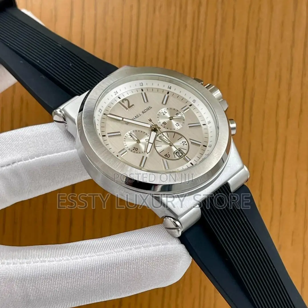 Original Quality Luxury Automatic Michael Kora Rubber Wristwatch