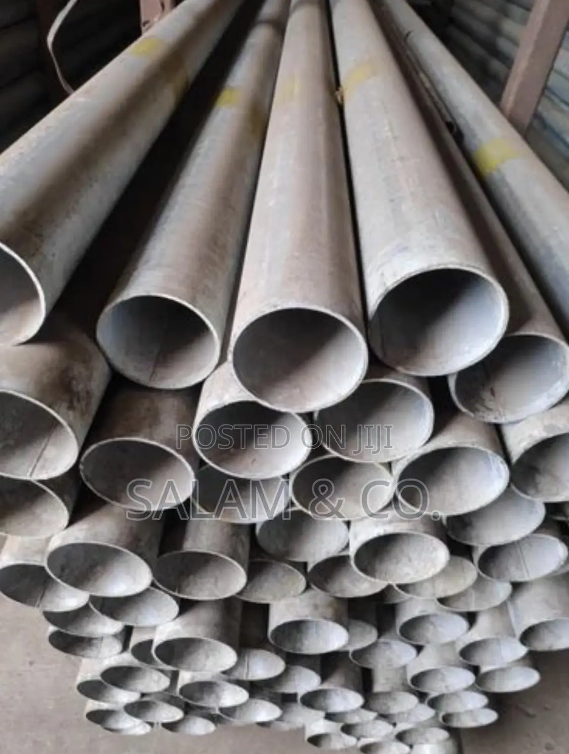 2” Galvanized Steel Pipe (17ft Length)– Heavy Duty Rust-Resistant Pipe