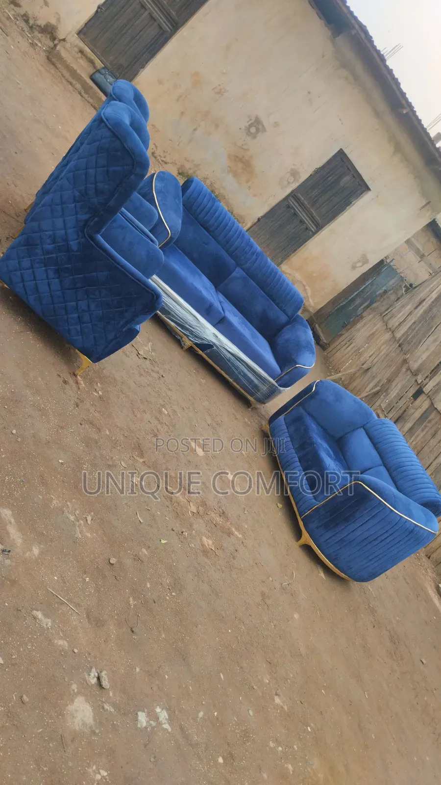 Brand New Top Quality 7 Seaters Full Padded Luxury Sofa Set (3,2,1,1)