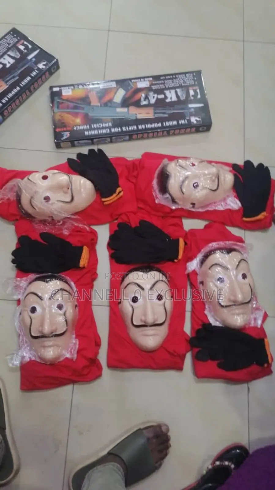 Brand New Boys Money Heist Costume