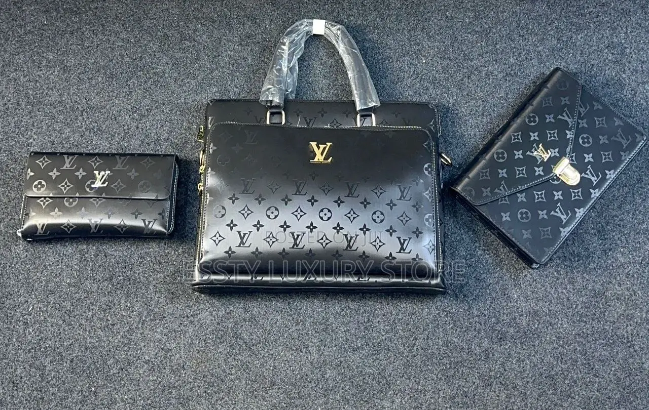 High Quality Luxury Louis Vuitton Set of Laptop Bags