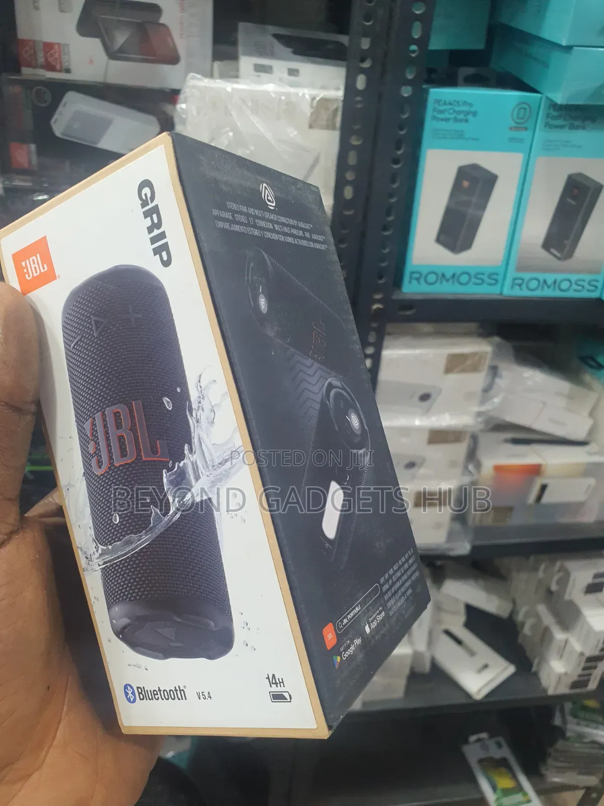 JBL Grip Portable Bluetooth Speaker