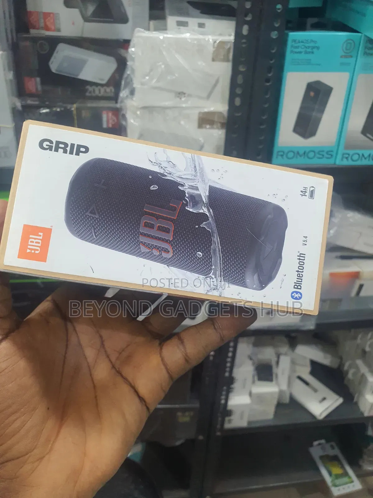 JBL Grip Portable Bluetooth Speaker