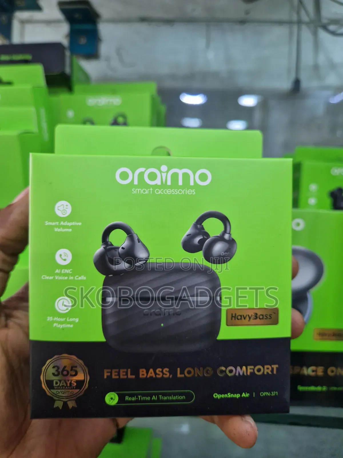 New Oraimo Opensnap Air Earpods