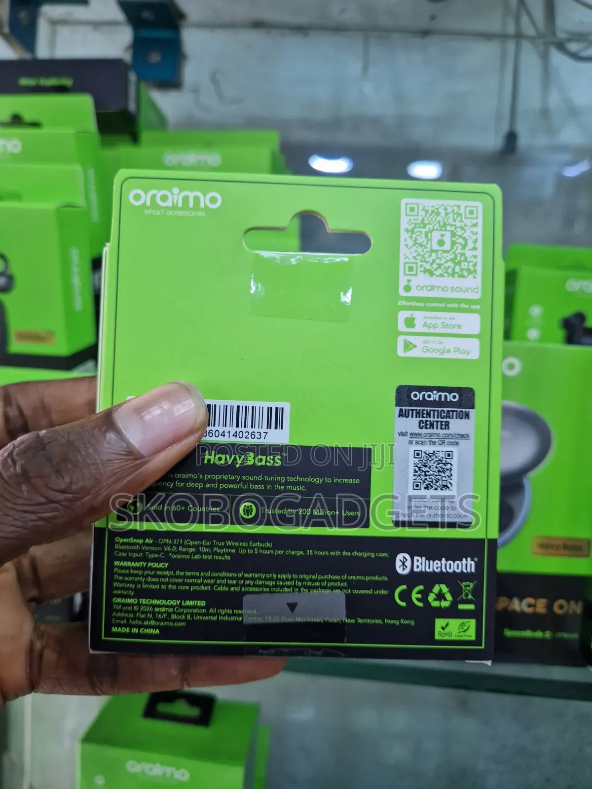 New Oraimo Opensnap Air Earpods
