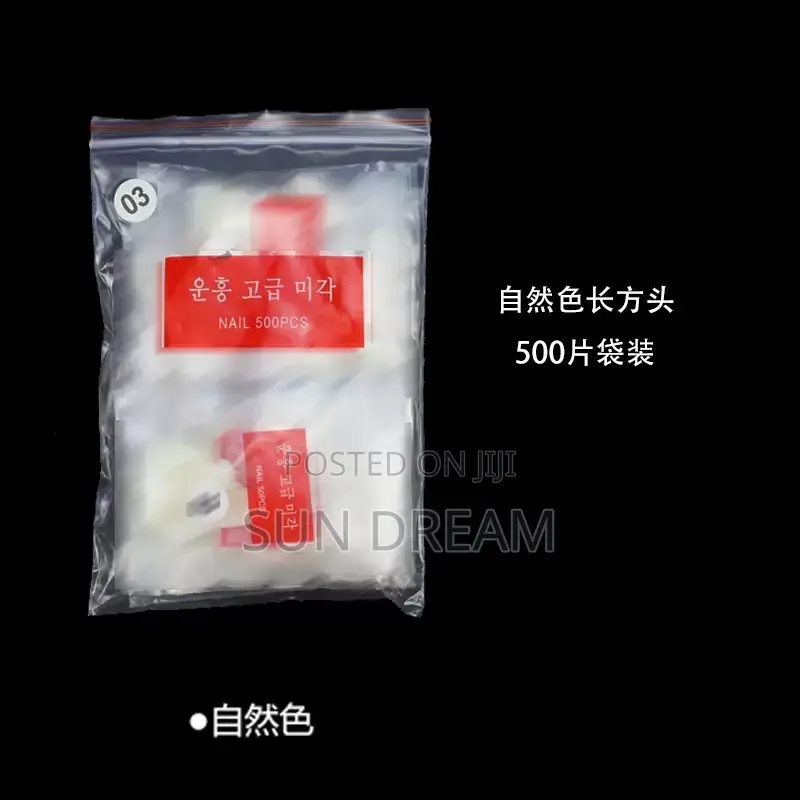 Transparent Nails 500 PCS Nail Extension