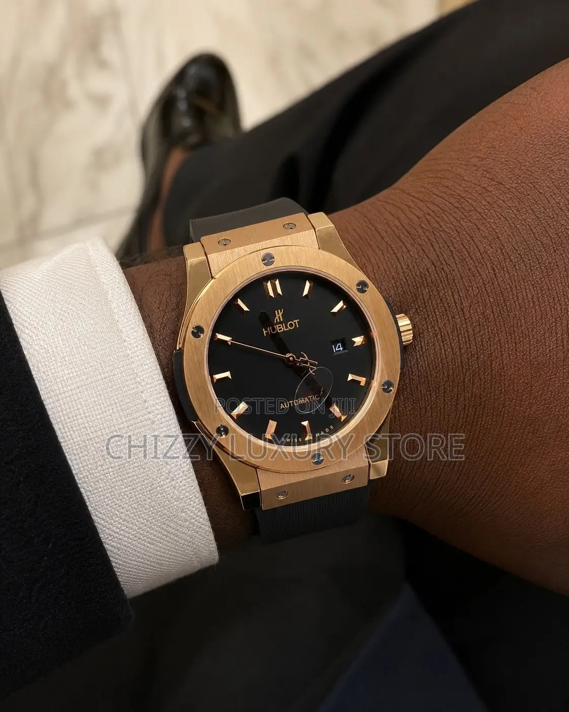 Hublot Quality Luxury Men Automatic Engine Wristwatch
