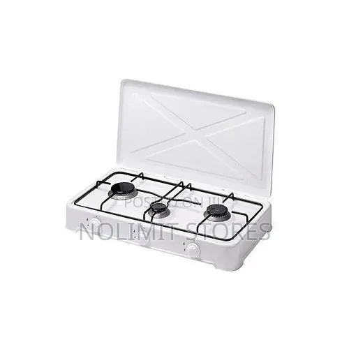 Maxi 3 Gas Burners Table Top Cooker-300