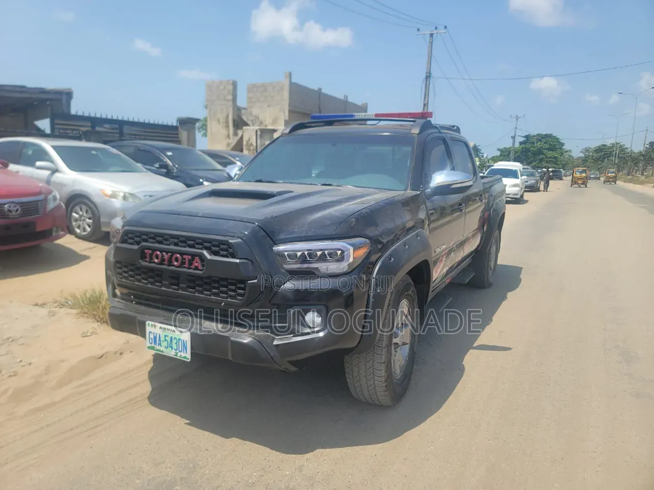 Toyota Tacoma Access Cab V6 2011 Black