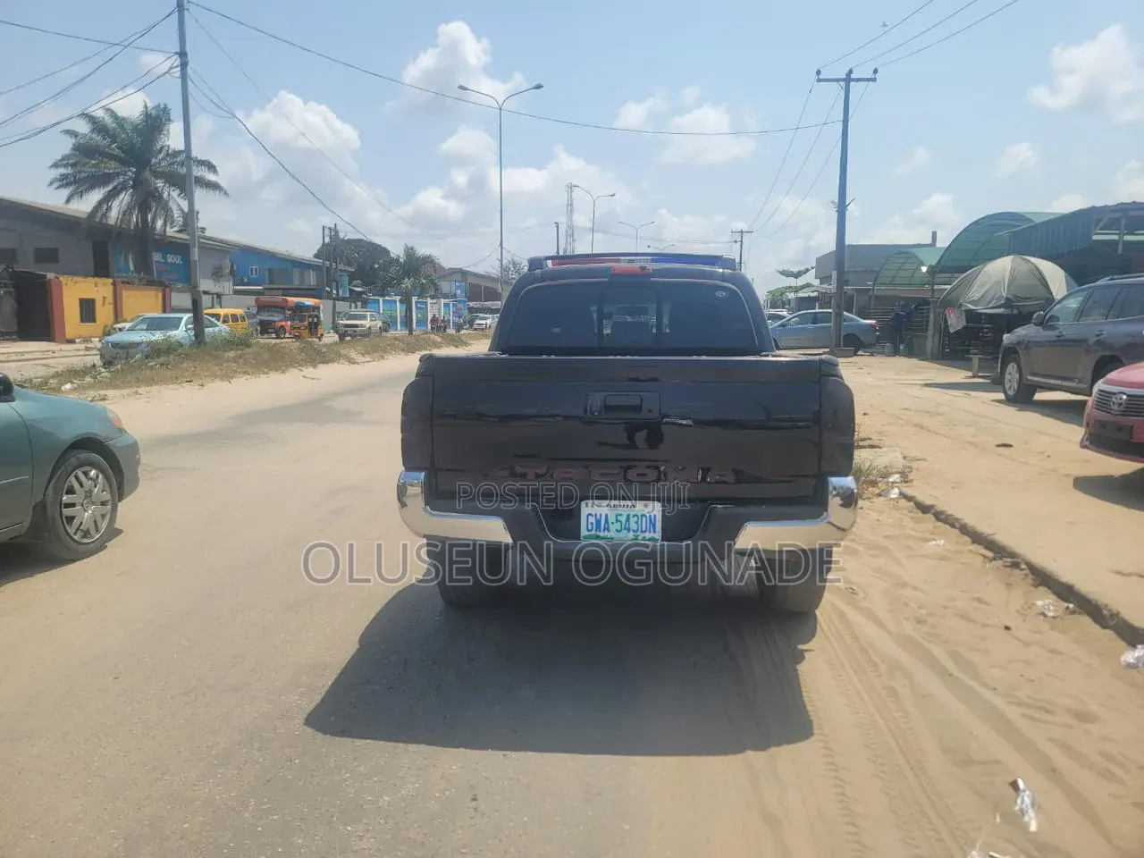 Toyota Tacoma Access Cab V6 2011 Black