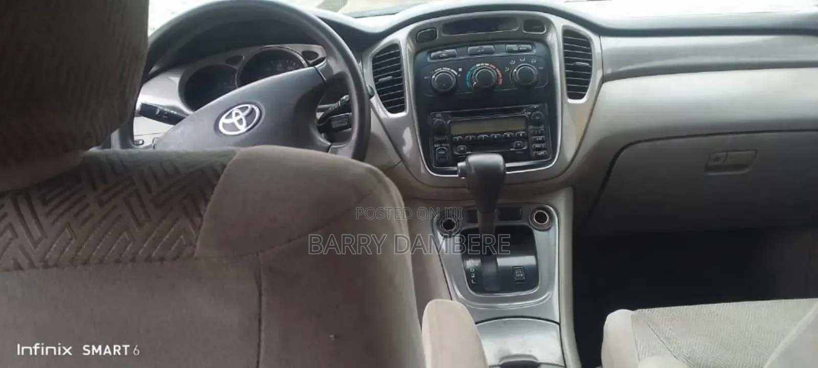 Toyota Highlander 2004 Silver