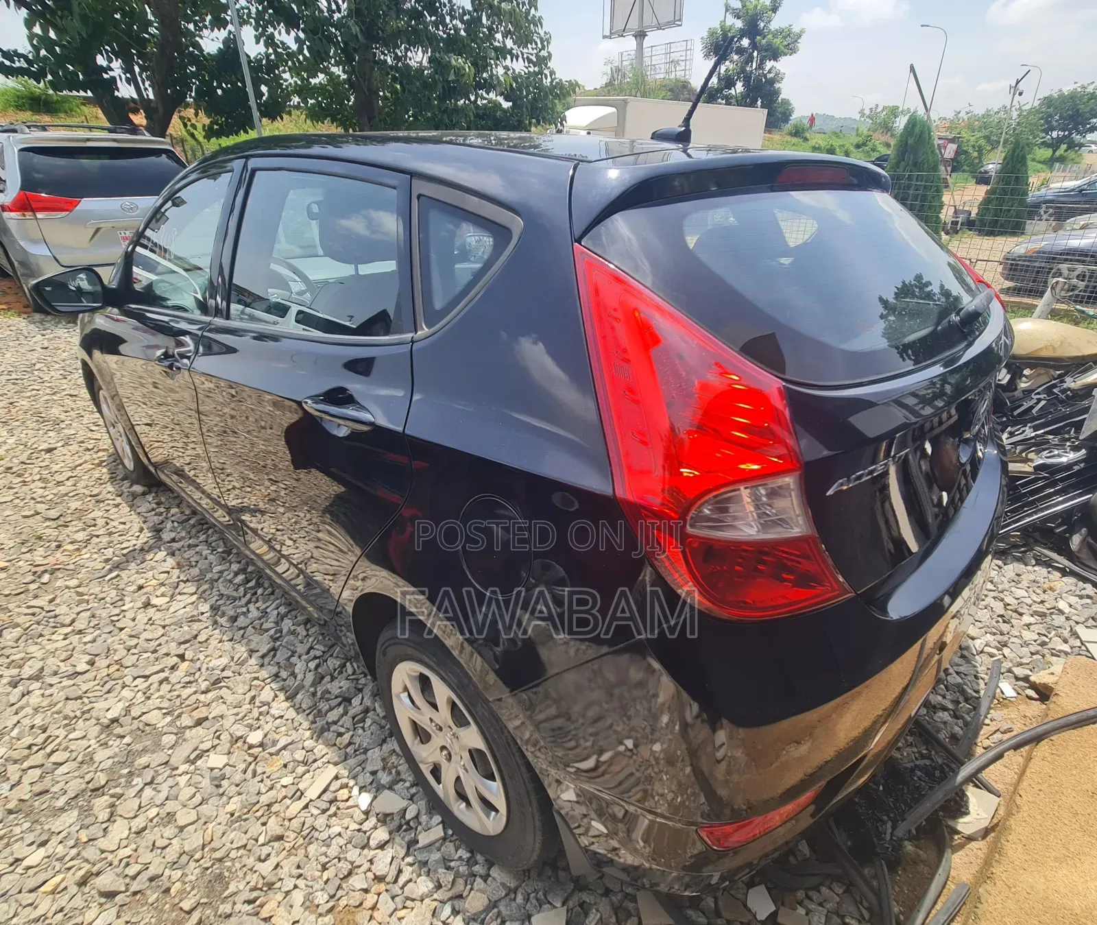 Hyundai Accent 2013 Black